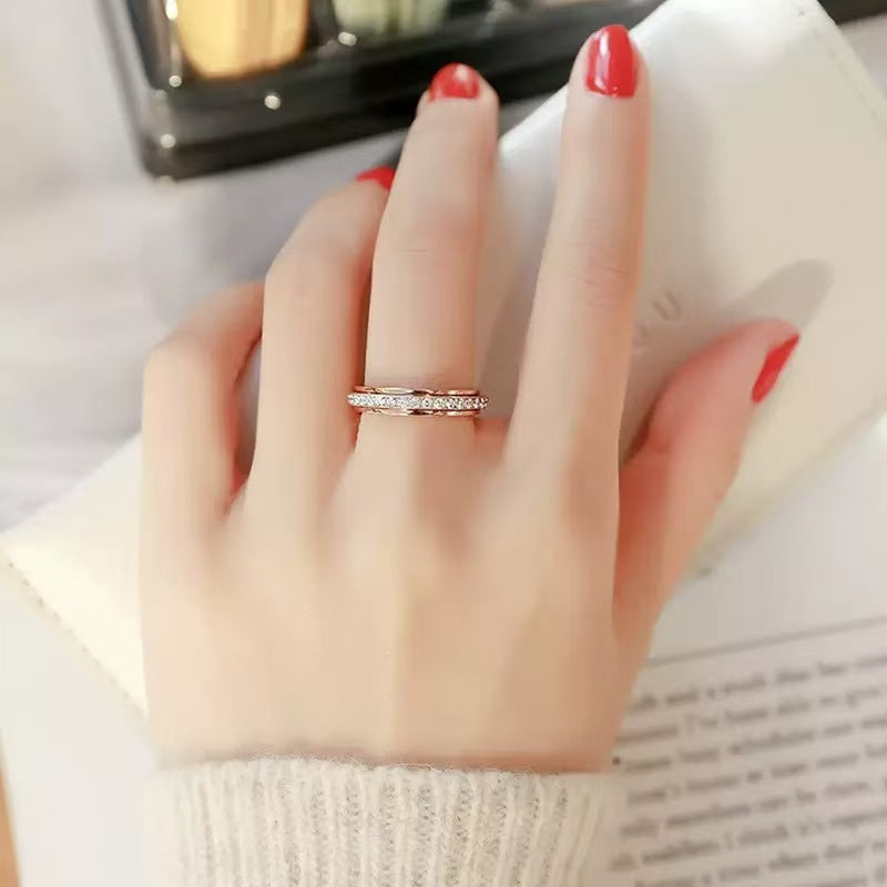 【Ring Collection】 | Fashion Rings, Gold & Silver Plated Copper, Adjustable Design. Ideal for Daily Wear, Dating, Commuting & Gifting