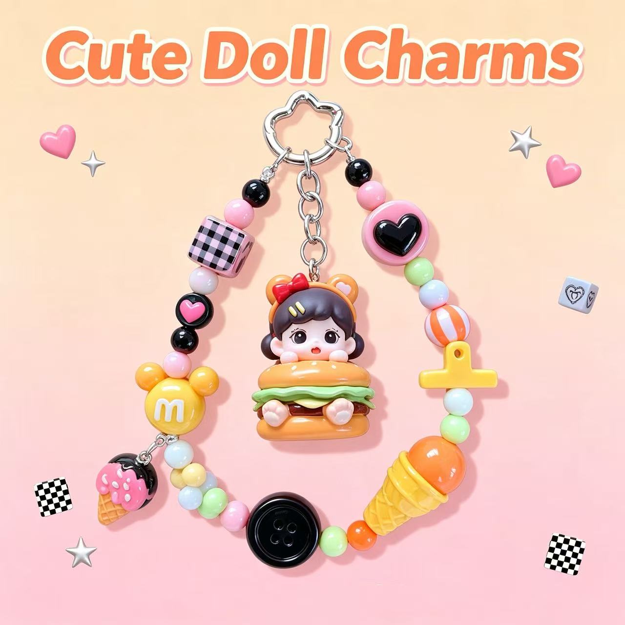 Cute Doll Charms